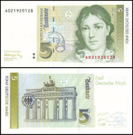 Germany - 5 Mark 1991 - UNC - 5 Deutsche Mark