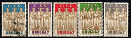 Delcampe - URUGUAY - 1961 - Welfare, Justice And Education - USATI - Uruguay