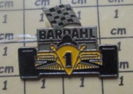 316C Pin's Pins / Beau & Rare / SPORTS / F1 FORMULE 1 BARDHAL DRAPEAU A DAMIERS - Automovilismo - F1