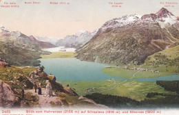 Blick Vom Hahnensee Auf Silvaplana Und Silsersee - Silvaplana