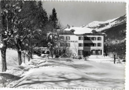 KLOSTERS (Suisse) Serneus Hotel Bad Ed. Schmelz, Cpsm GF, Envoi 1963 - Klosters