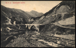 Delcampe - 1911-1917 GEORGIA Military-Georgian Road - Mleta Bridge - Georgien