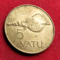 Vanuatu 5 Vatu 1990 W ºº - Vanuatu