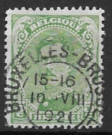 OBP 137 Met Dubbelcirkelstempel Bruxelles-Brussel - 1915-1920 Albert I