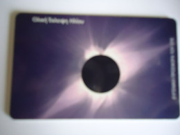 GREECE  USED  CARDS  PLANET  SPACE - Space