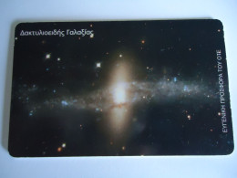 GREECE  USED  CARDS  PLANET  SPACE - Space