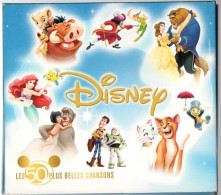 Cd LES 50 PLUS BELLES CHANSONS  DISNEY  3 Cds  Cd06 - Children