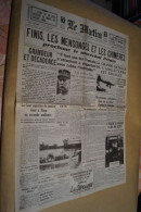 Journal Le Matin,original,guerre 40-45,daté Du 14 Aout 1940 , 4 Pages ,pour Collection Ou Militaria - Other & Unclassified