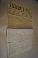 Journal Daté De 1916 Le 3 Et 4 Novembre,Bulletin Régional Du Courrier De L'Escau,8 Pages ,pour Collection Ou Militaria - Other & Unclassified