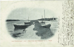 Delcampe - 13 - LES MARTIGUES - Jonction Des Canaux - Voyagée 1901 - Martigues