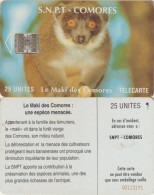 490/ Comoros; P3. Maki, CN Yellow, With Logo - Comoros