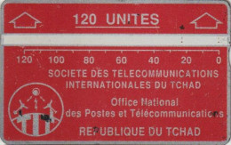 492/ Chad; P3. Red - Logo, CP 009B - Chad