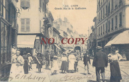 LYON GRANDE RUE DE LA GUILLOTIERE TRES ANIMEE 69 RHONE - Lyon 7