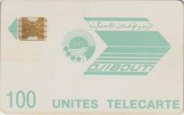 494/ Djibouti; P4. Logo Greenish-blue, 100 Ut., SC4 GW Afnor, CN 712281 - Gibuti