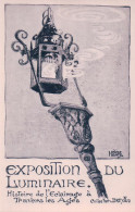 Hélène Hantz Illustrateur, Exposition Du Luminaire, L'Eclairage à Travers Les Ages, Collection Dreyfus, Litho (908) - Cully