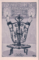 Hélène Hantz Illustrateur, Exposition Du Luminaire, L'Eclairage à Travers Les Ages, Collection Dreyfus, Litho (909) - Cully
