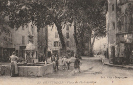 Delcampe - VAR 83 DRAGUIGNAN PLACE DE PORTAIGUIERES FONTAINE ANIMÉES - Draguignan