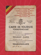Delcampe - Pass Tourist Card For  Brussels International Exhibition,  1935 - Documenti Storici