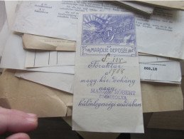 Zsombolya Papier A Cigarettes Bourbon Patent Premiere Qualite Maroue Depose Magyar Kiralyi Dohany Jimbolia - Objetos Publicitarios