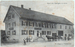Gruss Aus OSSINGEN Restaurant Thalacker H. Sigg - Andelfingen