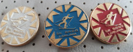 Ski Club SK Brdo Ljubljana Biathlon  Cross-country Skiing Slovenia Pins - Biathlon