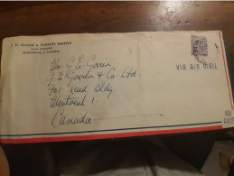 Delcampe - Lettre D'Irlande Vers Montréal - Briefe U. Dokumente