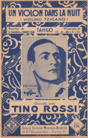 UN VIOLON DANS LA NUIT  VIOLINO TZIGANO  TINO ROSSI  TANGO      PARTITION MUSICALE - Song Books