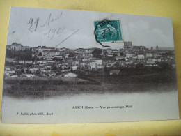 Delcampe - 32 3146 CPA 1909 - VUE N° 1 - 32 AUCH - VUE PANORAMIQUE MIDI - Auch