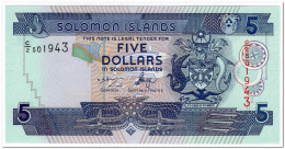 SOLOMON ISLANDS,5 DOLLARS,2006,P.26,UNC - Autres - Océanie