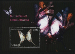 Delcampe - Guyana 2007 - Mi-Nr. Block 813 ** - MNH - Schmetterlinge / Butterflies - Guyane (1966-...)
