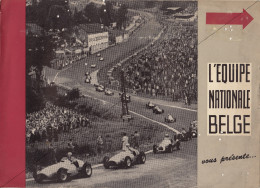 Course Sport Moteur équipe Belge Spa Francorchamps Pilote Paul Frère André Pilette ... Ferrari Jaguar Lancia .... - Autres & Non Classés