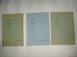 Lot Van 3 Stuks   Boeken Uitgave  DAVIDSFONDS   1954---1655 ---  1967 --- HET  VLAAMSE   LIED - Choral
