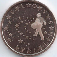 Slovenie 2024   5 Cent   UNC Uit De BU Set -  UNC Du Coffret !! Zeer Zeldzaam - Extréme Rare !! - Eslovenia
