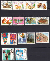 CUBA, Lot De 15 Timbres (cote Minimum 5€) - Collections, Lots & Séries