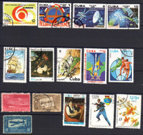 CUBA, Lot De 15 Timbres (cote Minimum 5€) - Collections, Lots & Séries