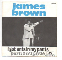 SP 45 TOURS JAMES BROWN I GOT ANTS IN MY PANTS 1973 FRANCE POLYDOR 2066 296 - 7" - Soul - R&B