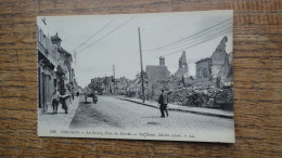 Delcampe - Dormans , Les Ruines , Place Du Marché "" Carte Animée "" ( Guerre 1914-1918 ) - Dormans