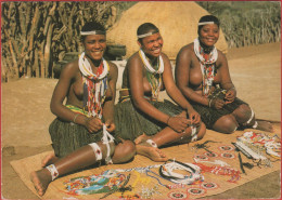 Delcampe - RSA - 1987 - 30c - Tematica - Etnie & Culture - Africa - Zululand - Language Of Beads -  Viaggiata Da Umhlanga Rocks Per - Afrika