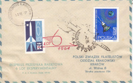 Polen Raketenpost 1965 - Fusées