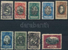 O Liechtenstein 1921 Mi 53-60 (Mi EUR 220,-) (foghibák / Perf Faults) - Other & Unclassified
