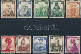 ** Deutsches Reich 1935 Mi 588-597 (Mi EUR 180,-) - Other & Unclassified
