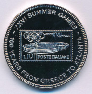 Delcampe - Uganda 1996. 1000Sh Cu-Ni "Atlantai Olimpia 1996 - Róma" T:PP Uganda 1996. 1000 Shillings Cu-Ni "Atlanta 1996 Olympics - - Non Classificati