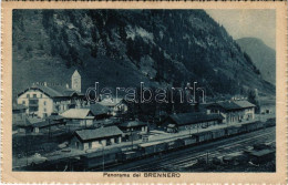 T2/T3 1924 Brennero, Brenner (Südtirol); Bahnhof / Railway Station, Trains (EK) - Unclassified