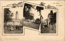 T2/T3 1907 Legino (Savona). Ed. F.lli Burnengo Art Nouveau, Floral (EK) - Unclassified