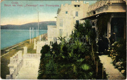 * T2/T3 1918 Sochi, Sotchi; Vue De L'hotel La Riviere Prise Du Restaurant / Hotel, Restaurant (glue Marks) - Unclassified