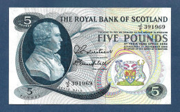 Scotland 5 Pounds 1967 P328 VF+/EF - 5 Pounds