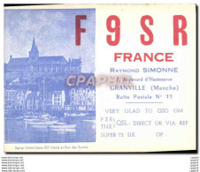 Delcampe - CPA Telegraphie F9SR Raymond Simonne Boulevard D'Hauteserve Granville - Post & Briefboten