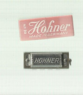 Mini Armonica  Holner  Nu 39  . 3.5 Cm Tres Bon Etat - Instruments De Musique