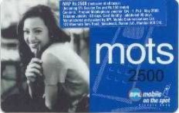 INDIA : IDA14 Rs.2500 Mots Lady ( Batch: 110000786421) USED - India