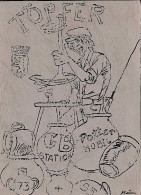 CB-Station Töpfer, Berlin West, Nicht Gelaufen - CB